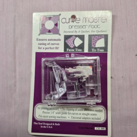 Curve Master Presser Feet Kit - CM-008