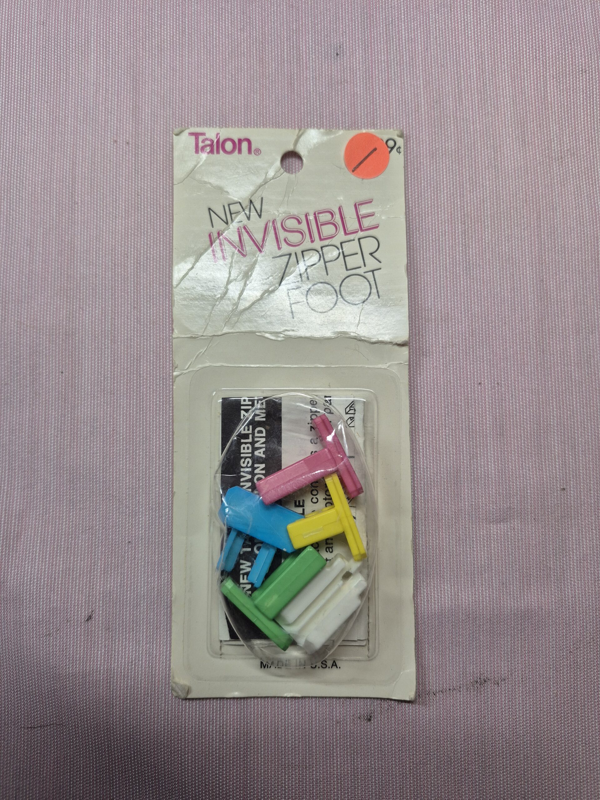 NOS Talon Invisible Zipper