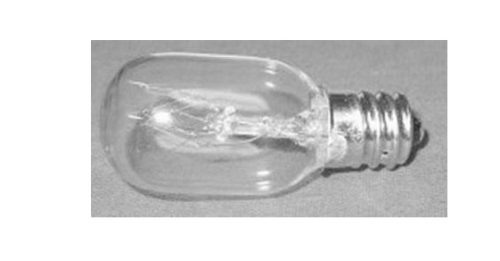 Bulb 15W - 7/16 screw in base clear - 643-5BX