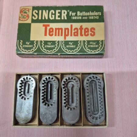Singer Buttonholer Templates - 160668