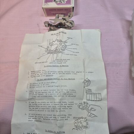 Vintage Ruffler in original box with Instructions