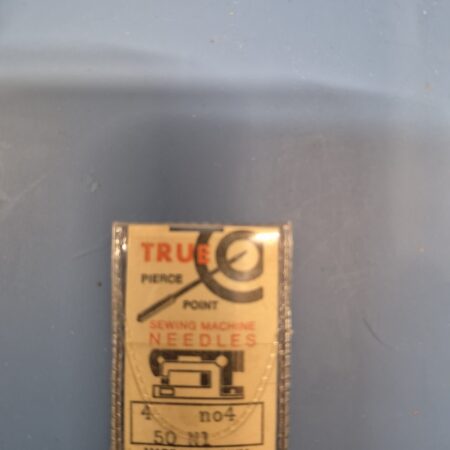 TRUE 50N1 Size No 4 Sewing Machine Needles - 4 Pack