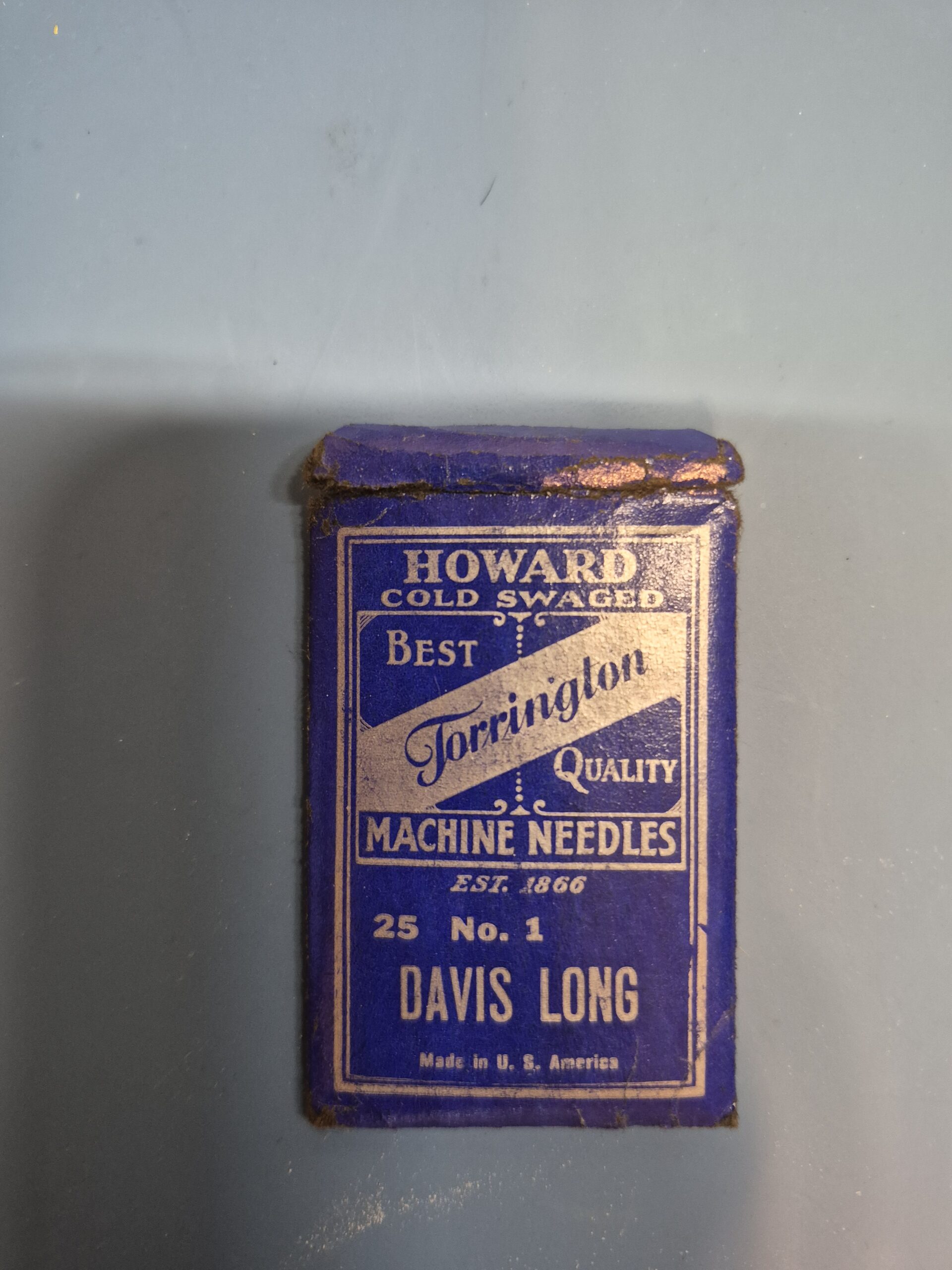 Torrington Davis Long No.1 Sewing Machine Needle - 25 Pack