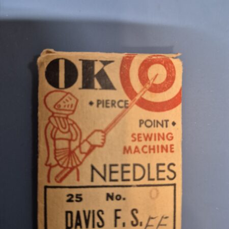 OK Davis F. S. No. 0 Sewing Machine Needle - 25 Pack
