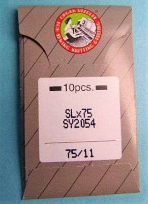 Organ Needle 2054 Singer Serger Size 11/75 10/pk - 6809-11