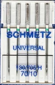 SCHMETZ Universal - Size 70/10, Pack of 5